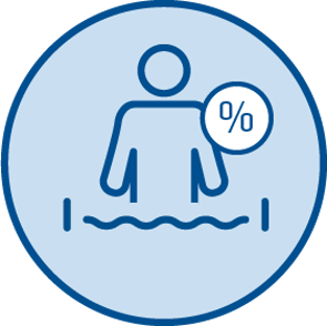 Bild von Tageskarte Erwachsene ermäßigt (ab 16 J.) Schloßparkbad